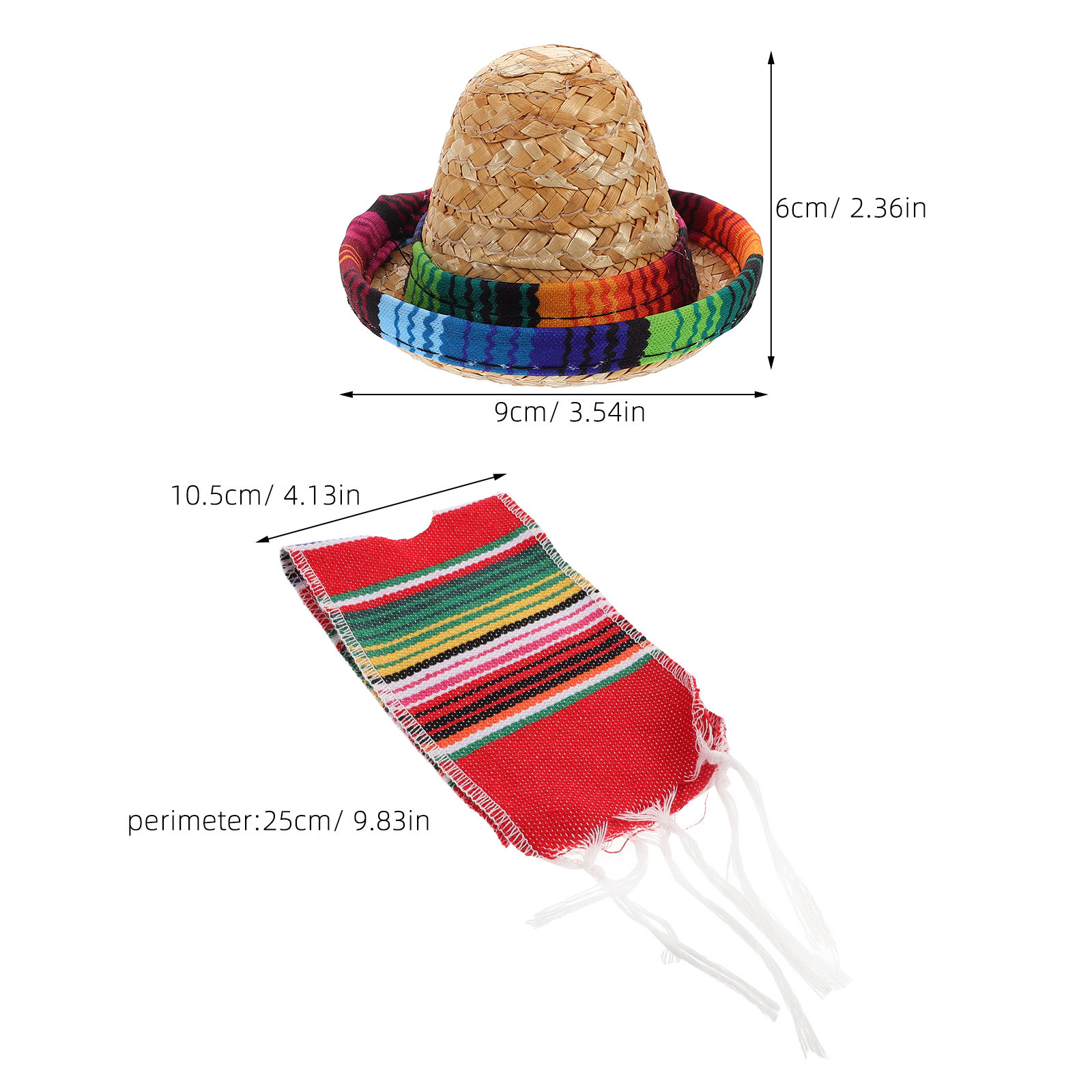 1 set Mexicaanse Fiesta flesde - Wine Beer Hat recensie en prijs